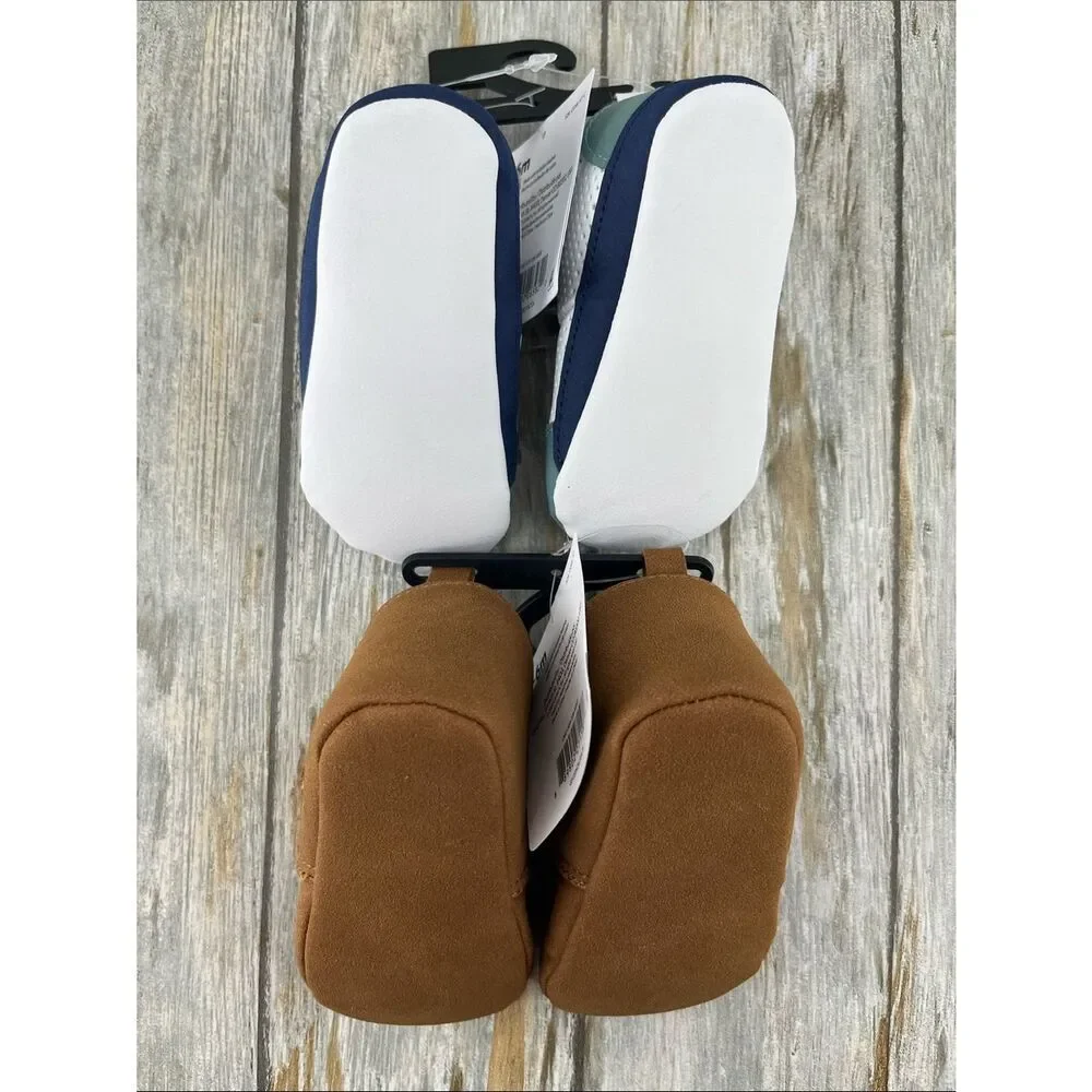 Baby Boy Carter’s Boots &  Slip On Sneaker Shoes Size 3-6 Months
